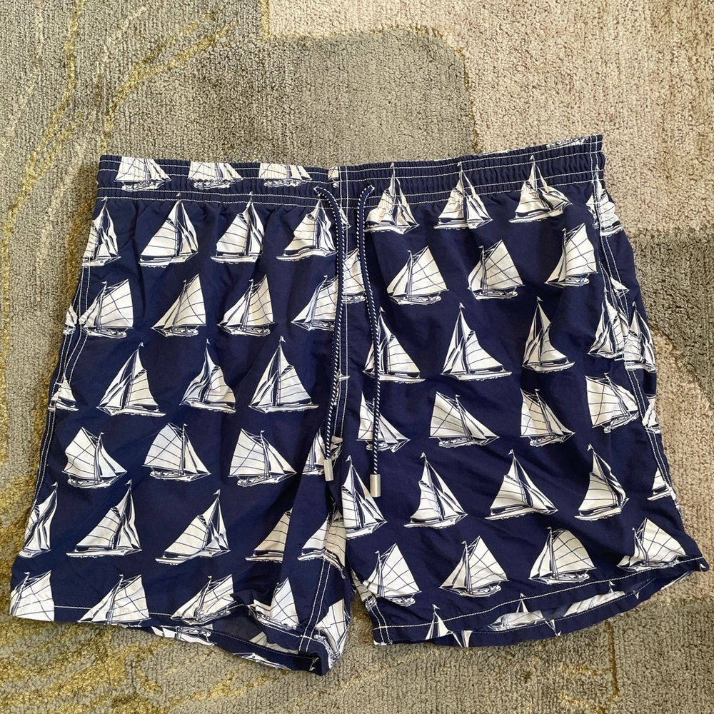 VILEBREQUIN men’s swim trunks embroidered
